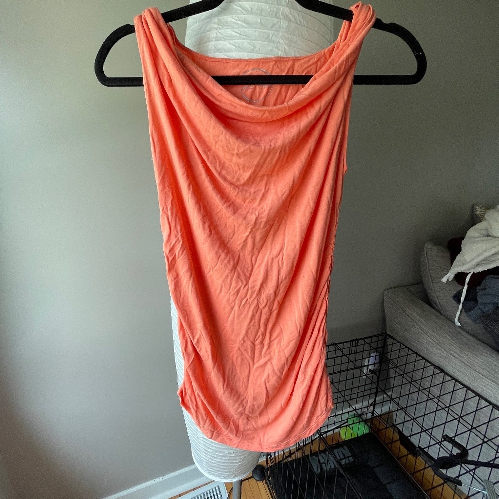 INK Orange Cotton Tank